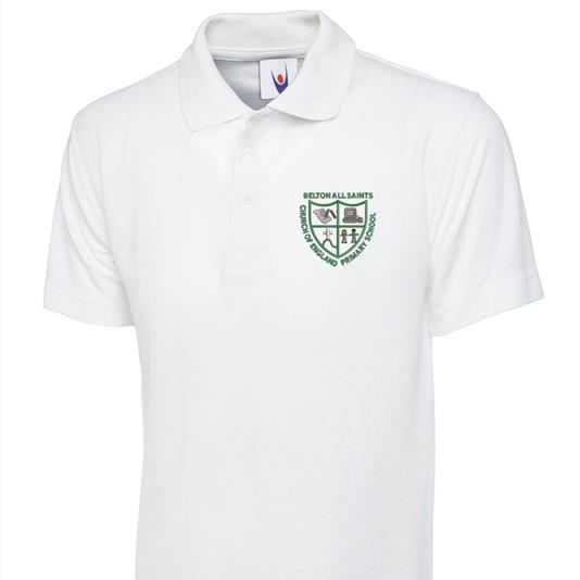 Belton White Polo Shirt - 9 - Years