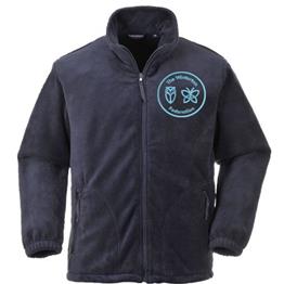 Adult Embroidered Fleece Jacket - L