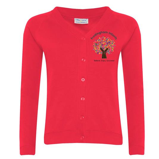 Childrens Classic Raglan Cardigan - 11/12 - Years