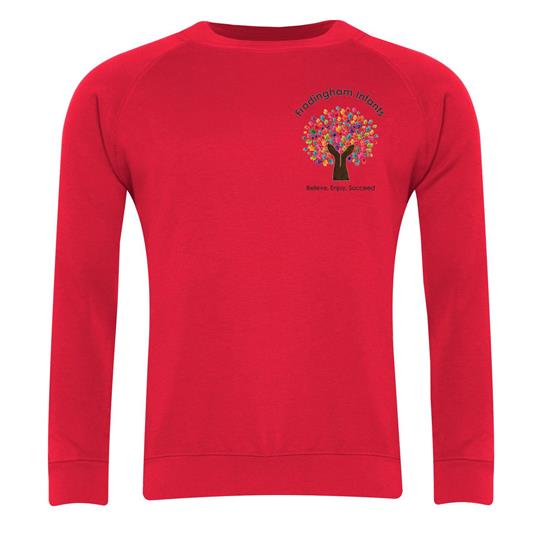 Childrens Classic Raglan Sweatshirt - 11/12 - Years