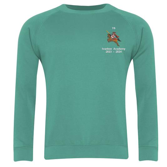 Childrens Classic Raglan Sweatshirt - 11/12 - Years