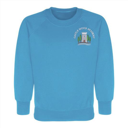 Children's Round Neck Sweatshirt - Castle Wood