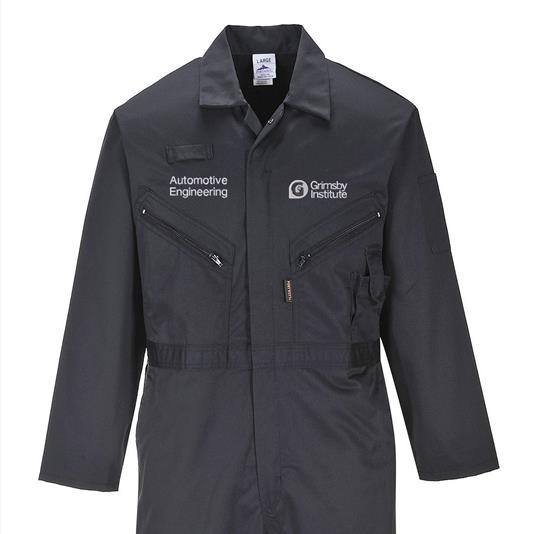 Liverpool Zip Coverall Regular Leg - L